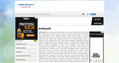 Desktop Screenshot of antibiyotik.gen.tr